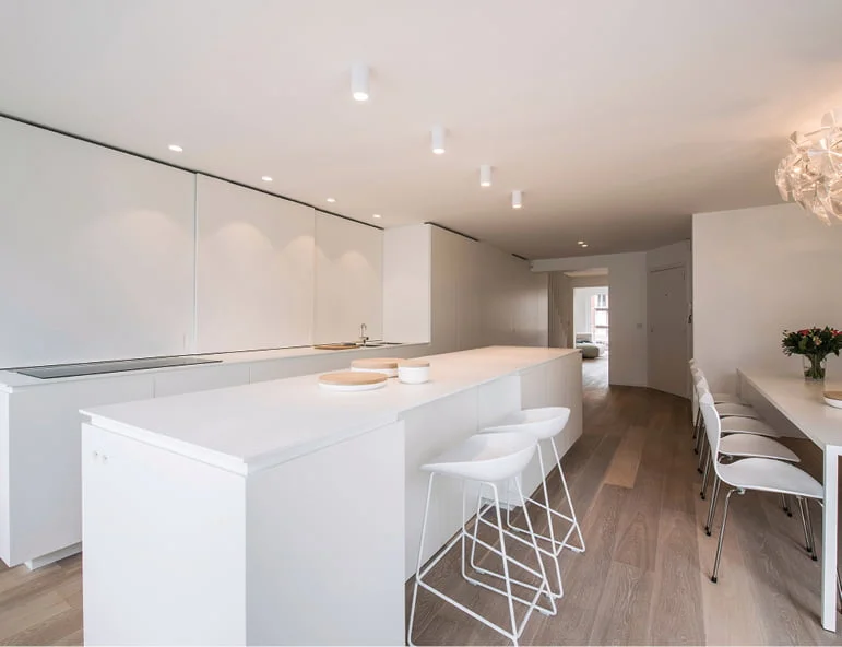 De keuken is het hart van het huis.